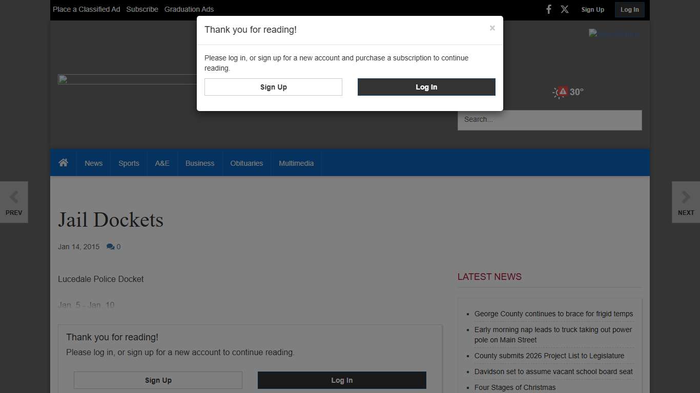 Jail Dockets Jail Dockets gctimesonline.com